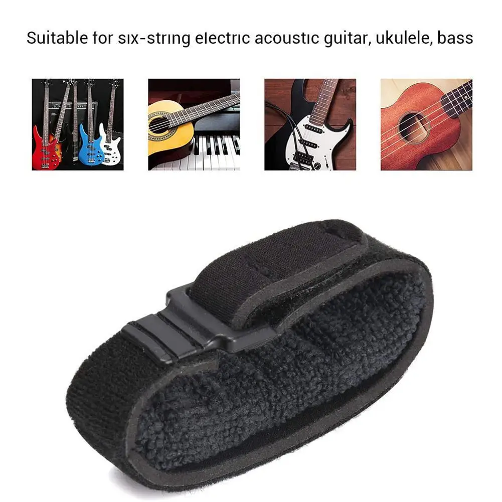 Ammortizzatore Che Suona Silent Wrap Guitar Strapfor Guitar Instrument Frets Silent Noise Cover Tape Fingerboard Mute Tape String