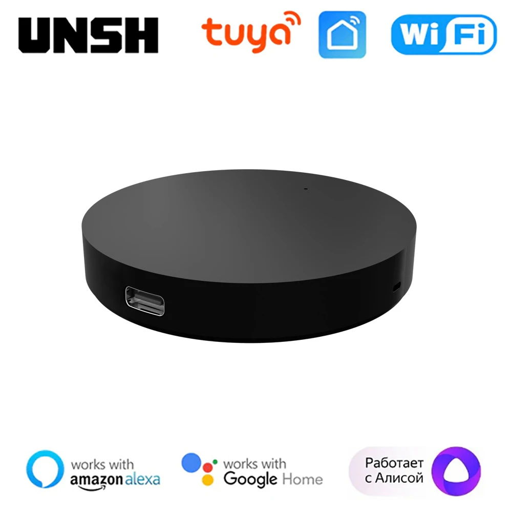 Tuya Ir Wifi Smart Remote Control Universal Smart Life Gadgets Control Per Tv Dvd Aud Support Alexa Google Home Scarn Alice