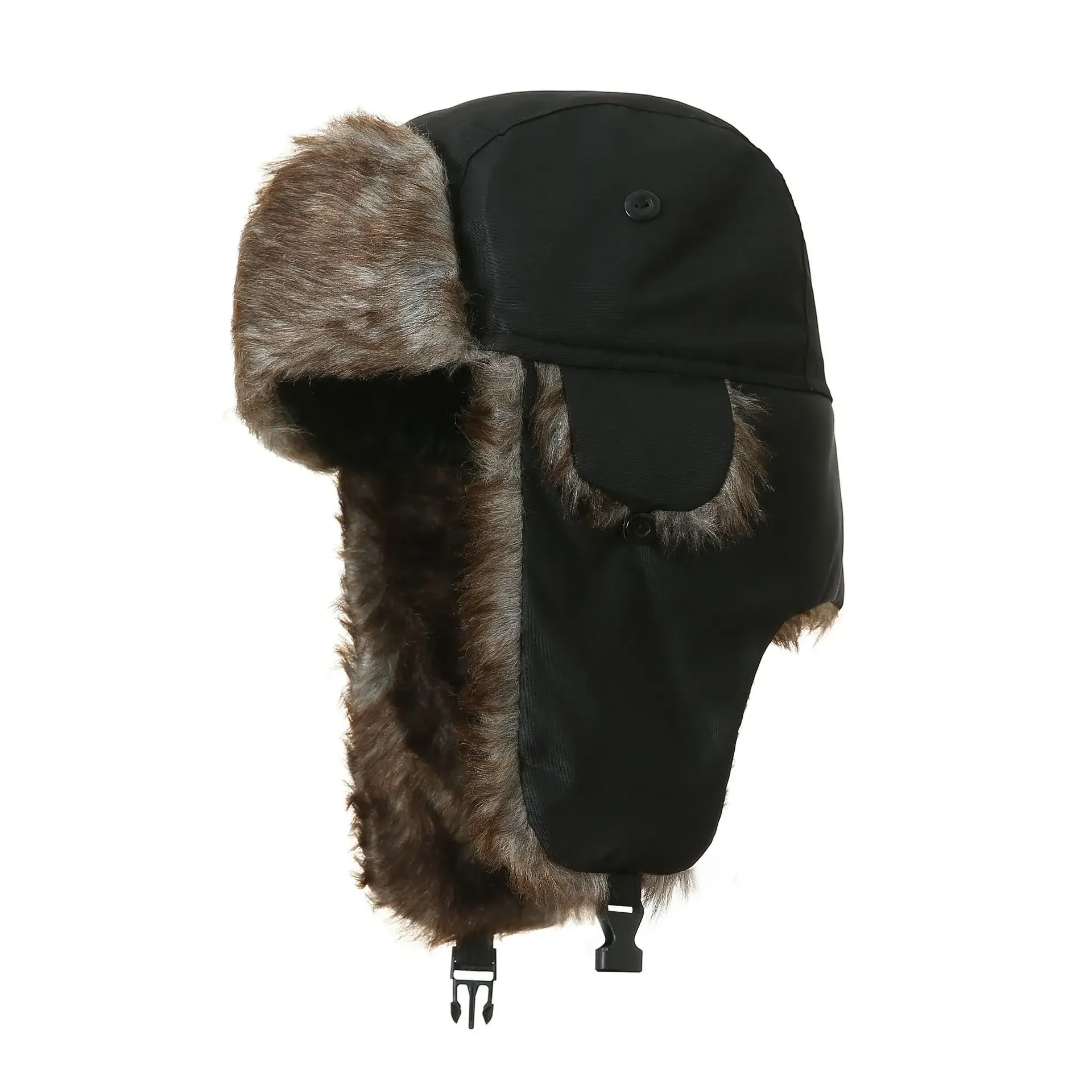 Uomo Donna Trapper Bomber Cappelli Russian Ushanka Warm Winter Fur Earflap Hat Sport All'Aria Aperta Sci Caccia Pesca Peluche Cap