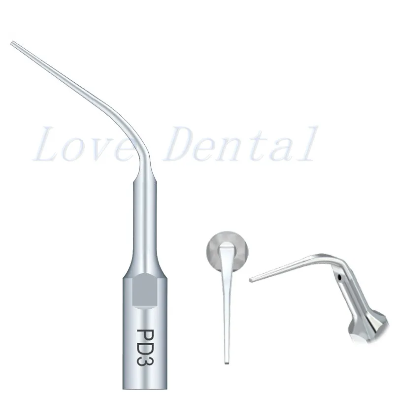 5Pcs Pd3 Dentale Scaler Consigli Dental Attrezzature Sbiancamento Dei Denti Ad Ultrasuoni Dentale Scaler Punta Pd3 Per Satelec Nsk Gnatus Dte