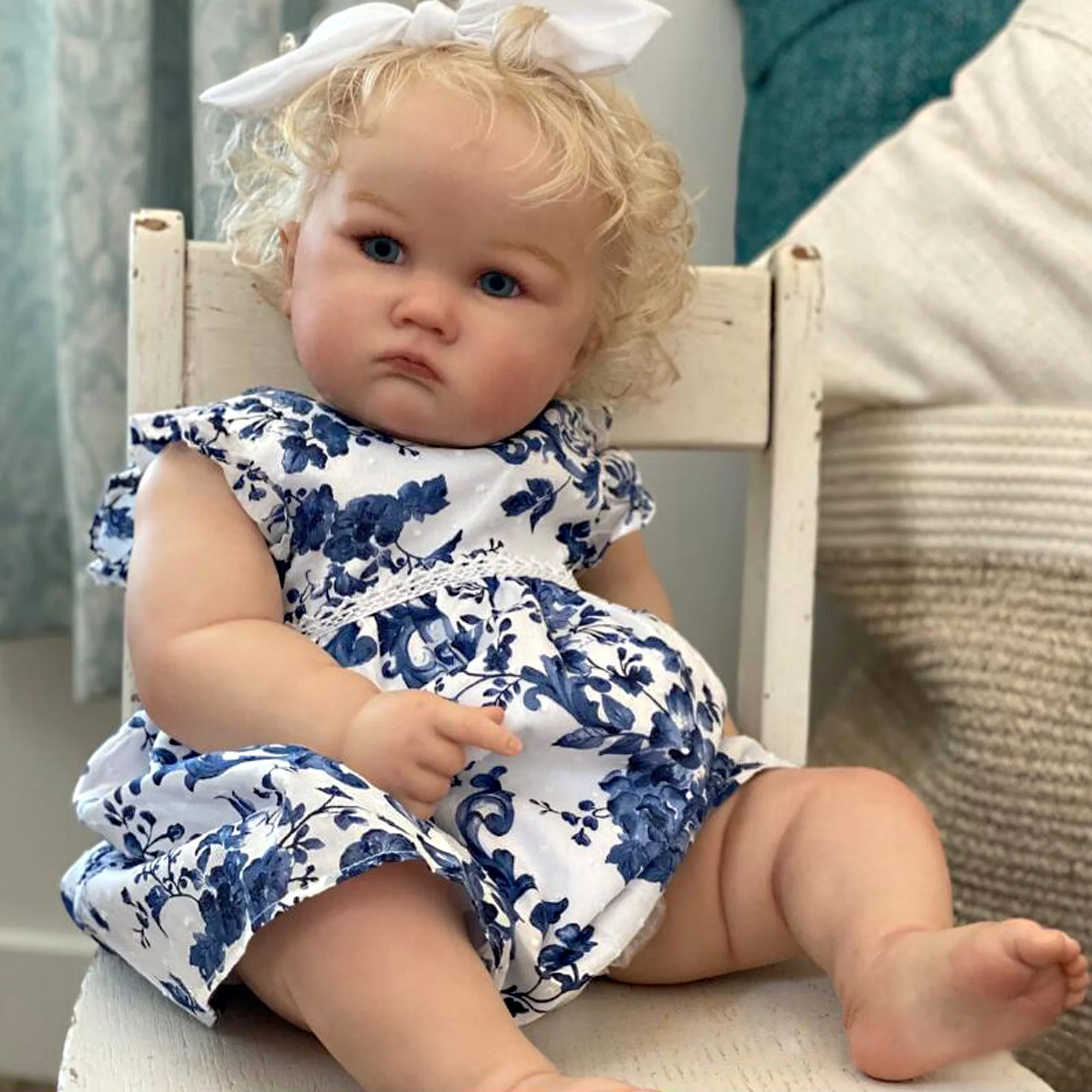 Pretty Charlotte 65Cm Bebé Reborn Dolls Dipinto A Mano Big Cute Reborn Doll Toys For Children Muecas Para Nias