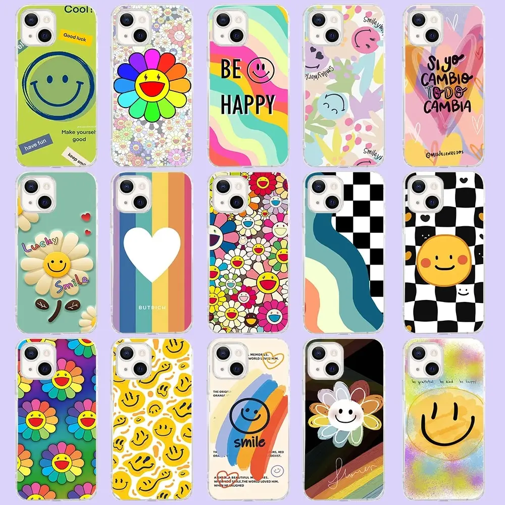 Custodia Flessibile In Tpu Per Tecno Spark Pop Go 4 5 5P 6 7 7T 7P 8 8C 8P Air Go Lte Pro Dr-60 Sunflower Smile