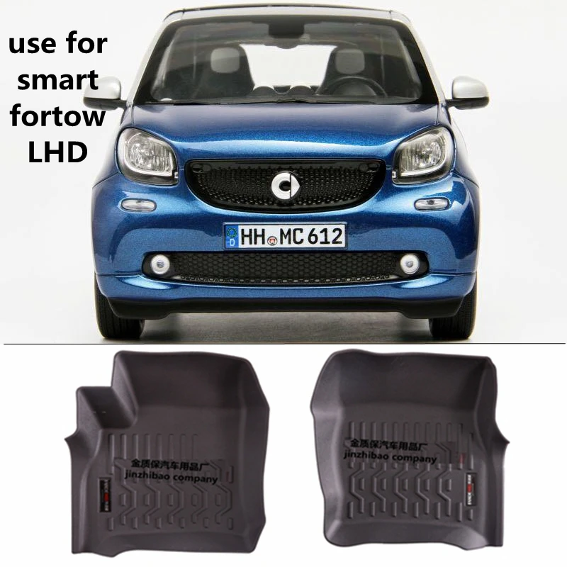 Misura Per Benz 453 Smart For Tow Custom Car Tappetino Per Pavimenti Per Tutte Le Stagioni Set Trim Per Adattarsi A Smart 453 Per Tow Tappetino Imperm