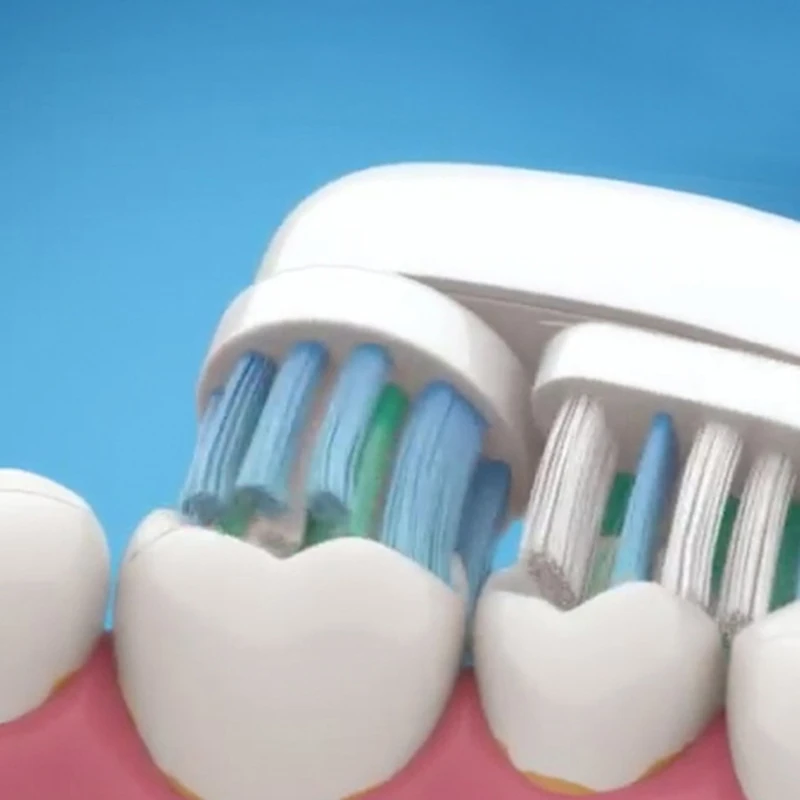 4/8/12/16/20 Pezzi Per Sostituzioni Della Testina Dello Spazzolino Elettrico Dual Clean Oral-B, Parte # Sb-417A