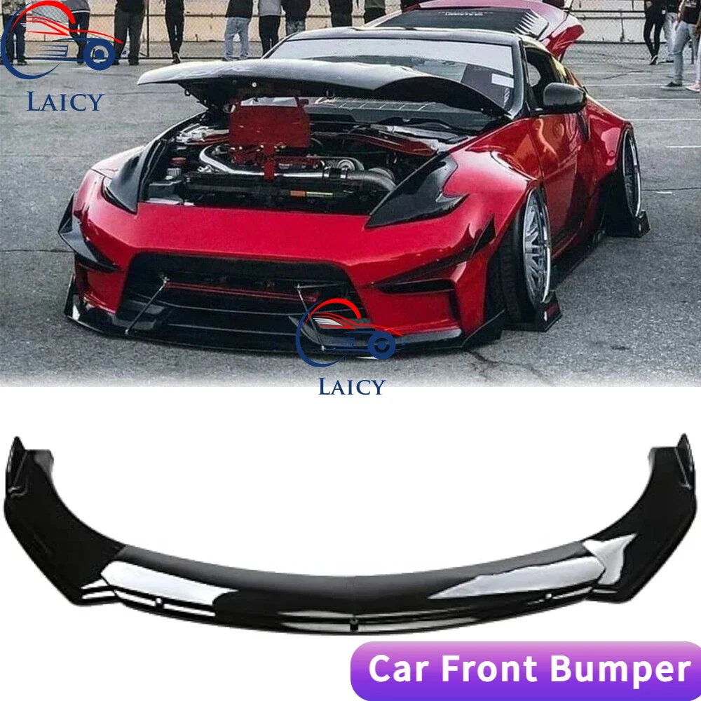 Laicy Per Nissan 350Z Touring 370Z Car Front Body Paraurti Spolier Lip Chin Diffusore Splitter Air Dam Kit Protector Guard Covers