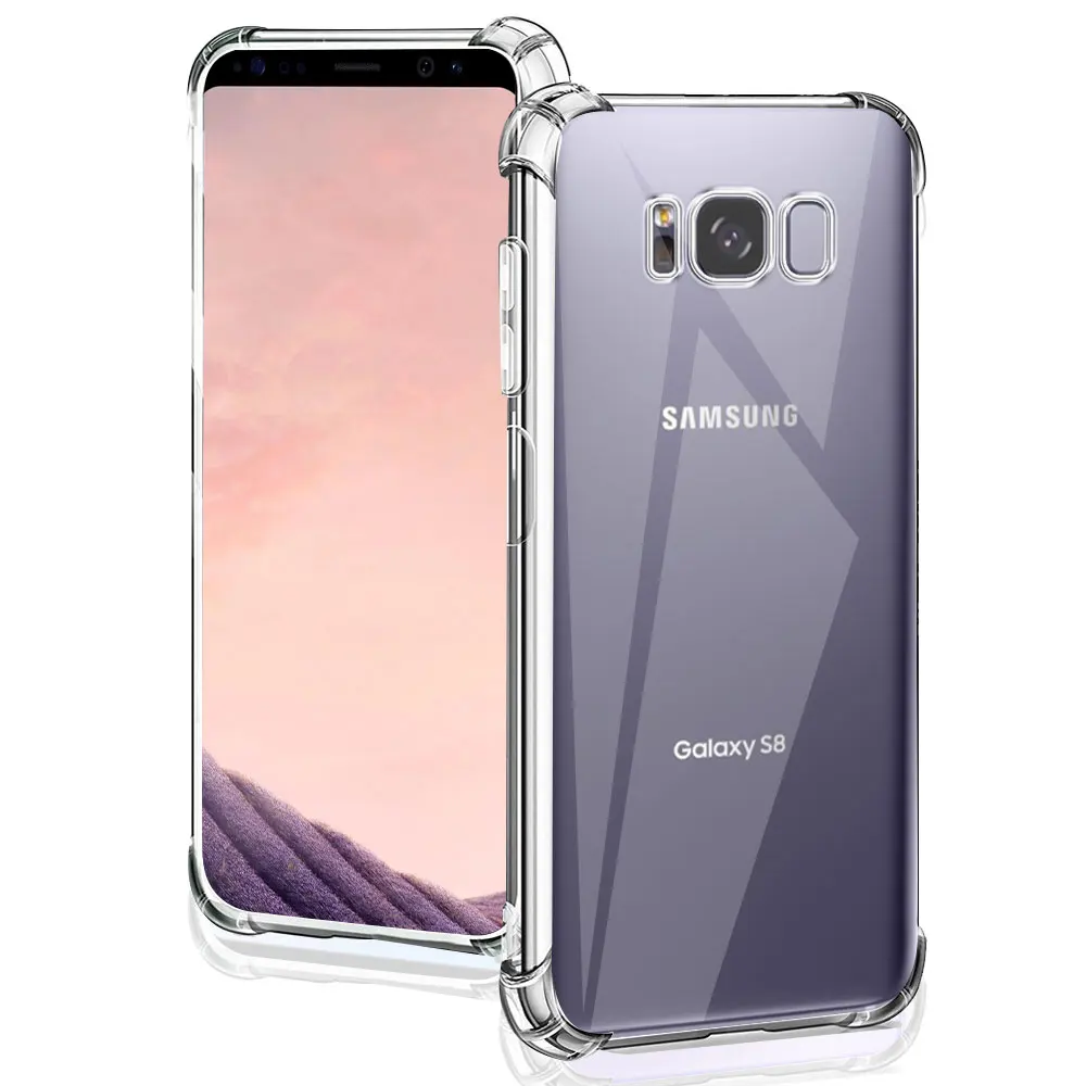 Per Samsung Galaxy S8 Custodia Morbida In Silicone Custodia Trasparente Antiurto Per Samsung S8 Plus Custodie Trasparenti Per Samsung S8 Funda Coque