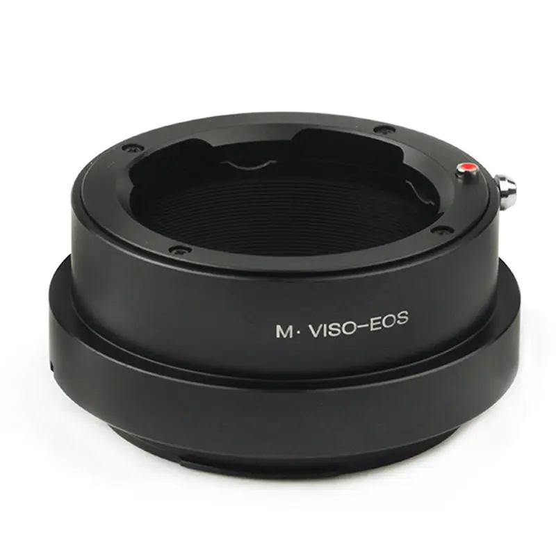 Anello Adattatore Per Obiettivo Mviso-Eos Leica Visoflex M Per Fotocamera Canon Eos Ef Mount 5D 70D