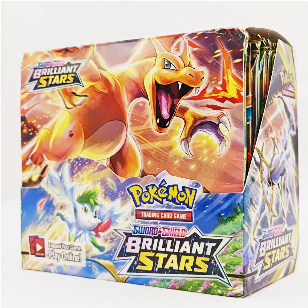 360 Pz Versione Inglese Pokemon Tcg Spada E Scudo Brilliant Stars Booster Box Giocattoli Da Gioco Di Carte Collezionabili