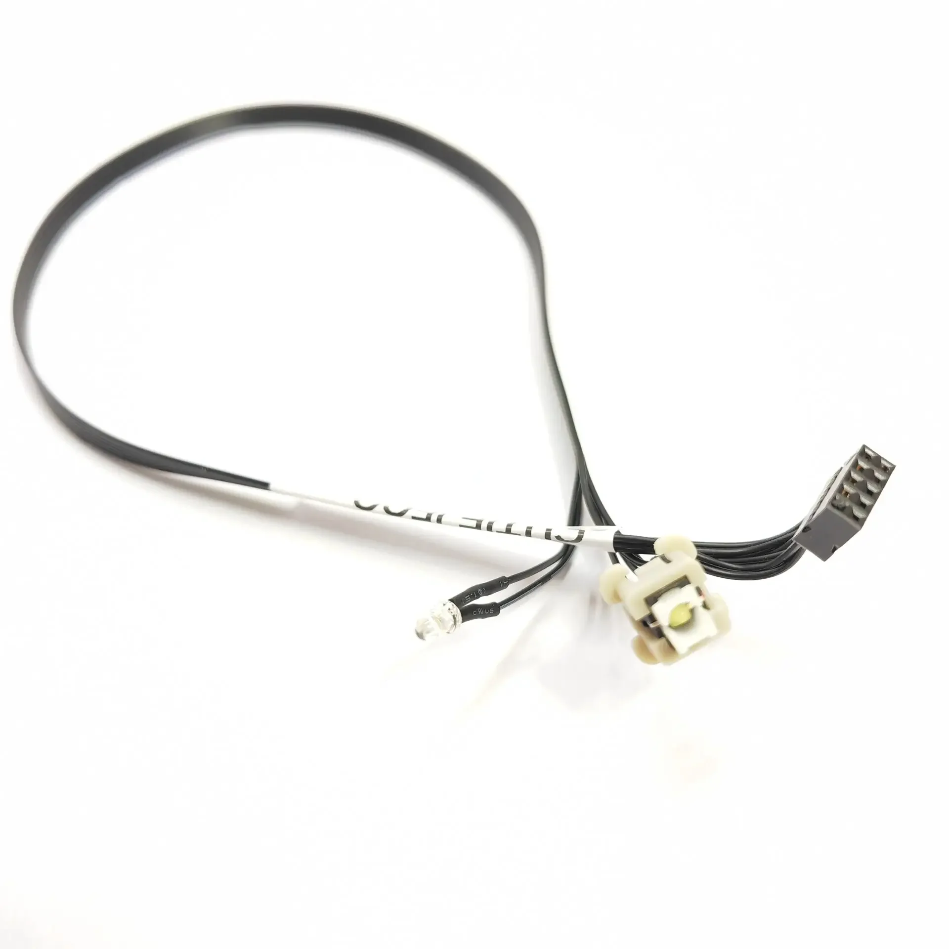 Computer Desktop Power Reset Switch Led Button Cable Per Lenovo 720-18Apr Ideacentre 510A Pro 310A Mainboard Host Case