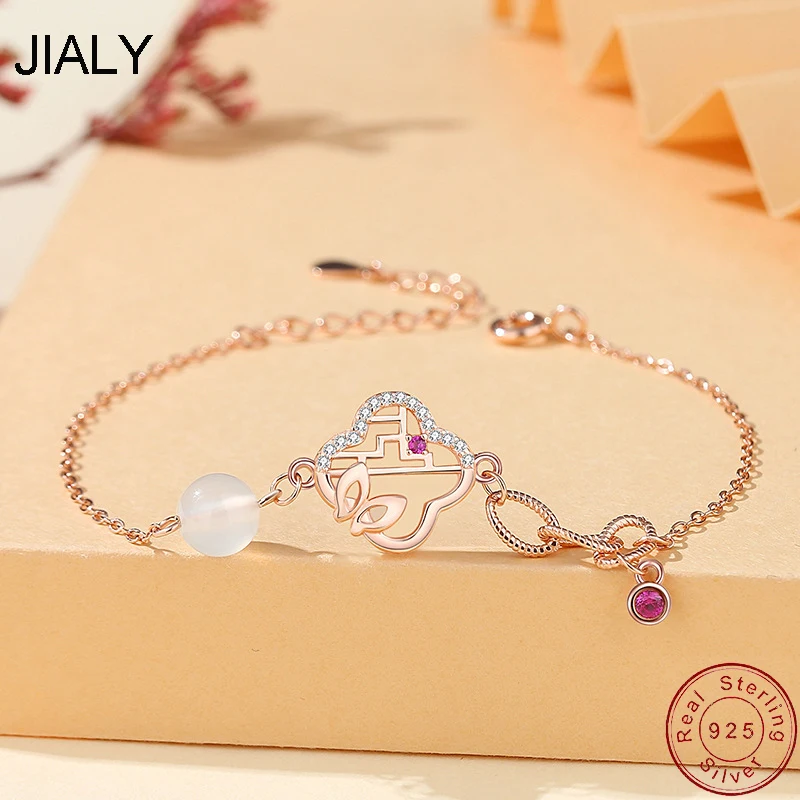 Braccialetto Europeo In Argento Sterling S925 Cz Butterfly Grilles Meteor Per Gioielli Regalo Festa Di Compleanno Donna