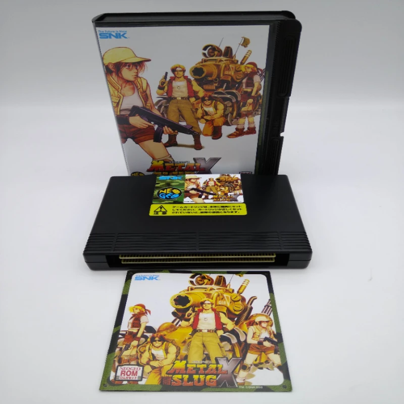 Metal Slug X Japan Versione Per Neo Geo Aes Di Conversione