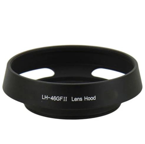 Nuovo Lh-46Gfii Metallo Lens Hood Di Trasporto Per Panasonic Lumix Dmc-G 20 Millimetri 1.7 Ii E Di 14 Millimetri 2.5 Asph