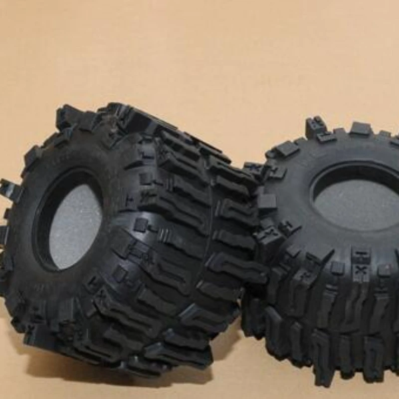 2X Monster Size Mud Slingers Pneumatici Per Hraxxas Revo, T-Maxx, Hpi Savage, Tamiya Clod Buster, Txt-1, Juggernaut