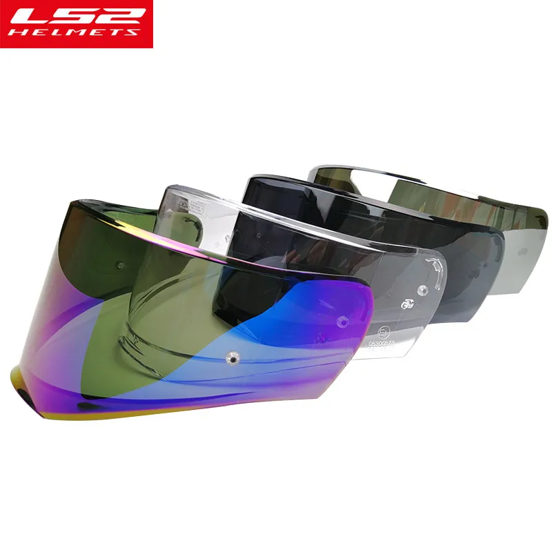 Ls2 Ff390 Breaker Full Face Casco Lens Visiera Extra Per Casco Con Fori Per Pellicola Antiappannamento Solo Per Caschi Moto Ls2 Ff390