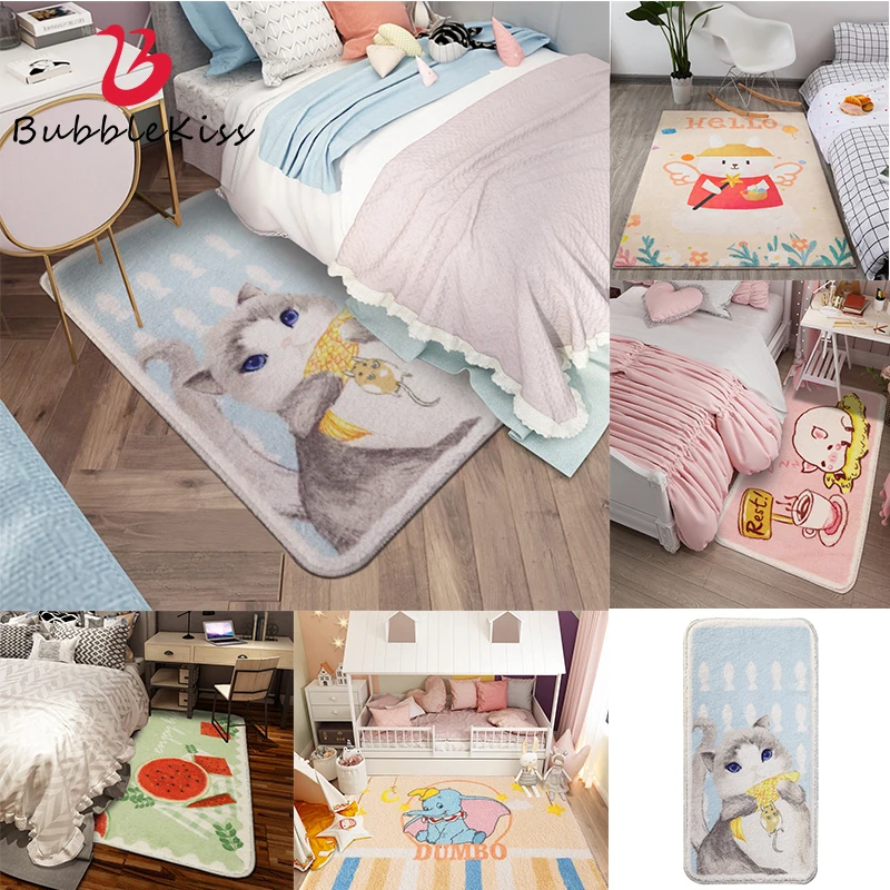 Bubble Kiss Nordic New Cartoons Mat Per Bambini Baby Play Mat Tappeto Cat Pattern Play Mat Fotografia Puntelli Soggiorno Tappeto