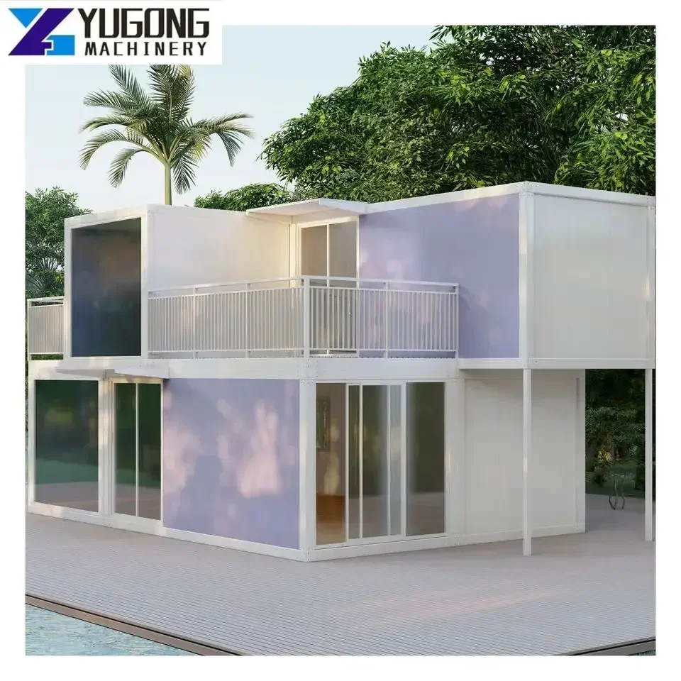Yg Mobile Office Workers Room Con Wc E Bagno Container Case Flat Pack Container House Come Dormitorio