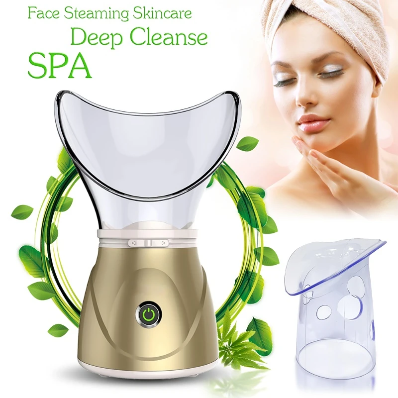 Nano Facial Steamer Spa Pori Steam Sprayer Skin Beauty Clean Suana Mist Face Vaporizzatore Humificador Face Steamer Machine