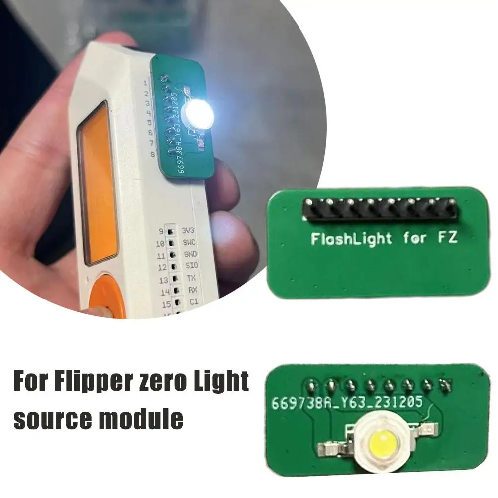 Per Flipper Zero Light Source Module 1W Led Light Lamp Modifica Accessori Di Gioco N5N6
