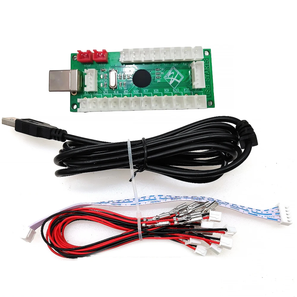 Nuova Macchina Arcade Zero Delay Ubs Board Pc Raspberry Pi Mame Game Joystick Controller Encoder Mini Stick Console Parti Fai Da Te
