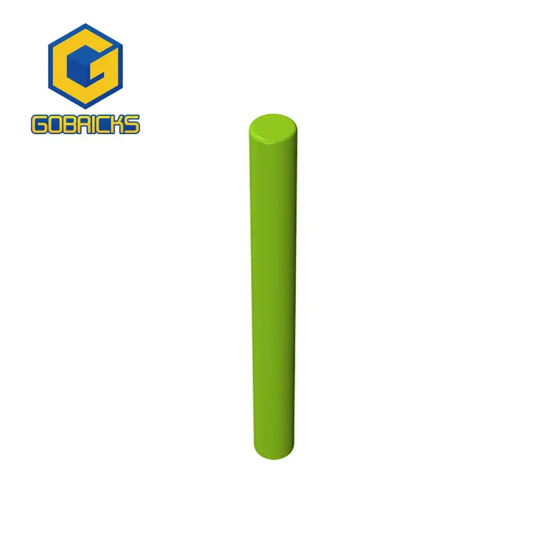 Gobricks 10Pcs Moc Brick Bar 4L (Lama/Bacchetta Lightsaber) Compatibile Con Lego 30374 21462 Assembla Blocchi Tecnici