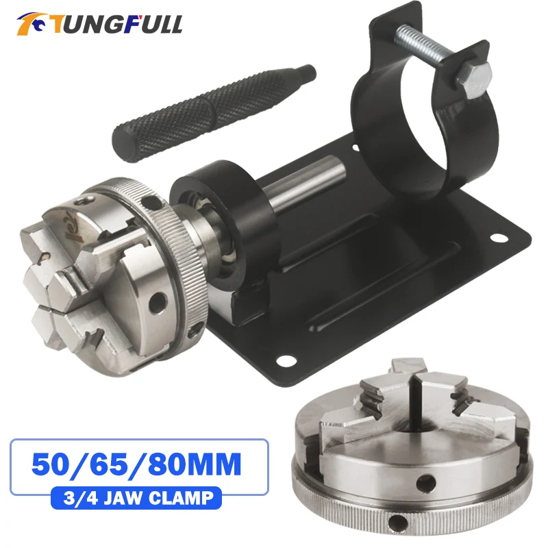 Tornio Mandrino 3/4 Jaw Mini Tornio Parti Tornio Autocentrante Mandrino Tornio Fai Da Te Tornio Mandrino Tornio Per Legno Carpentiere Tornio Accessori