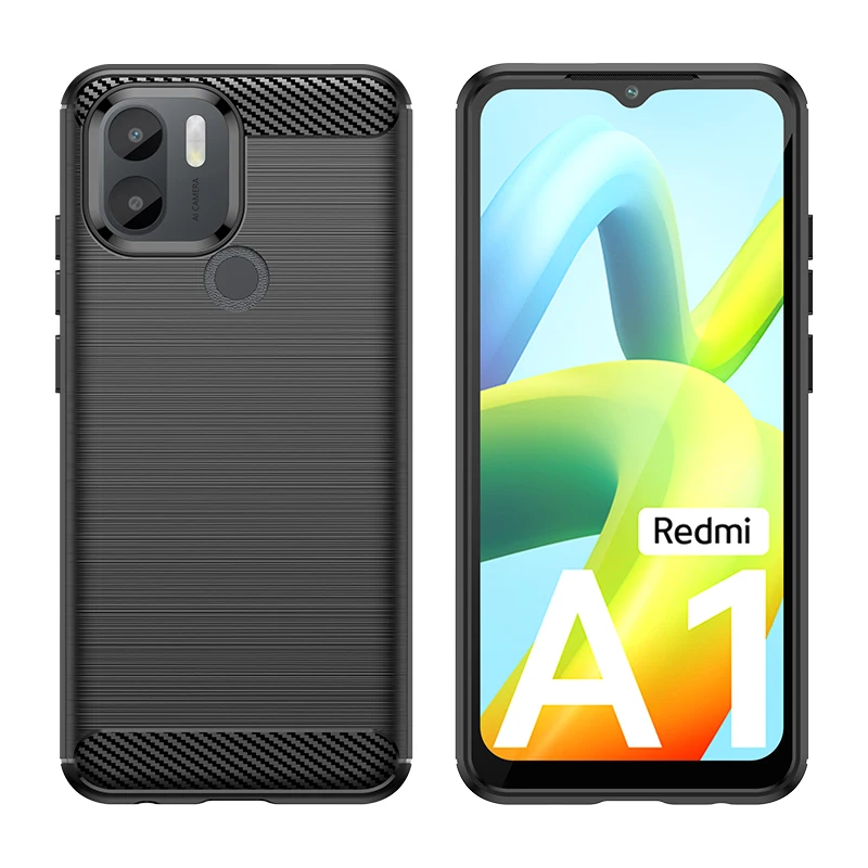 Per Xiaomi Redmi A1 Plus Custodia Xiaomi Redmi A1 + A1 Plus Cover Cover Posteriore Protettiva In Silicone Tpu Antiurto Redmi A1 Plus