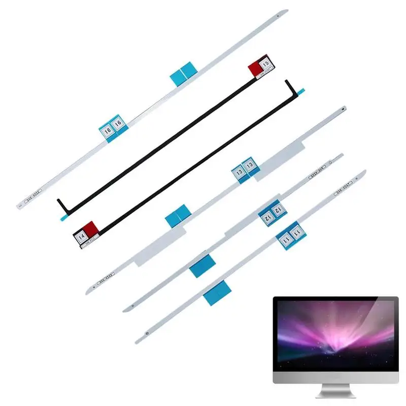 Kit Di Strisce Adesive Lcd Strisce Adesive Nastro Adesivo Con Kit Di Strumenti Di Apertura Per Imacs 21.5 27In 5K Strumento Di Riparazione Display A14