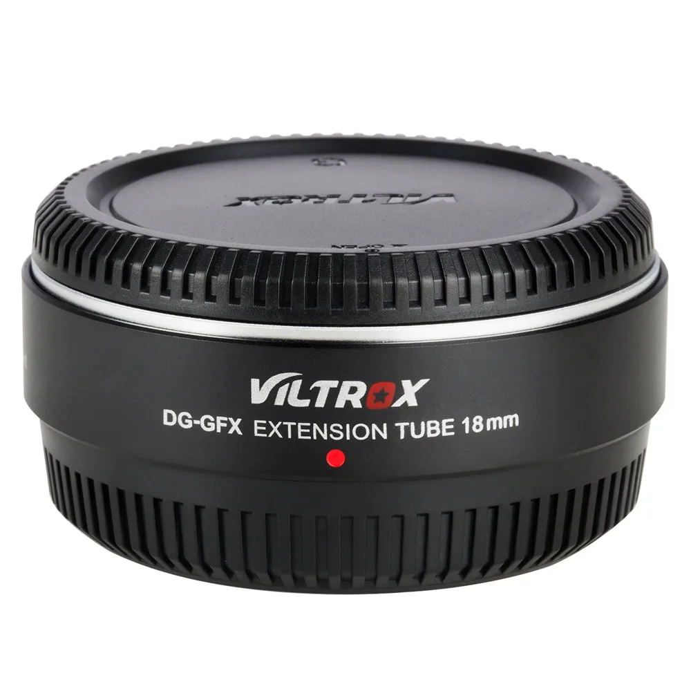 Viltrox Dg-Gfx 18Mm 45Mm 18Mm + 45Mm Supporto In Metallo Messa A Fuoco Automatica Af Macro Anello Tubo Di Prolunga Per Fuji Gfx Supporto Medio Formato