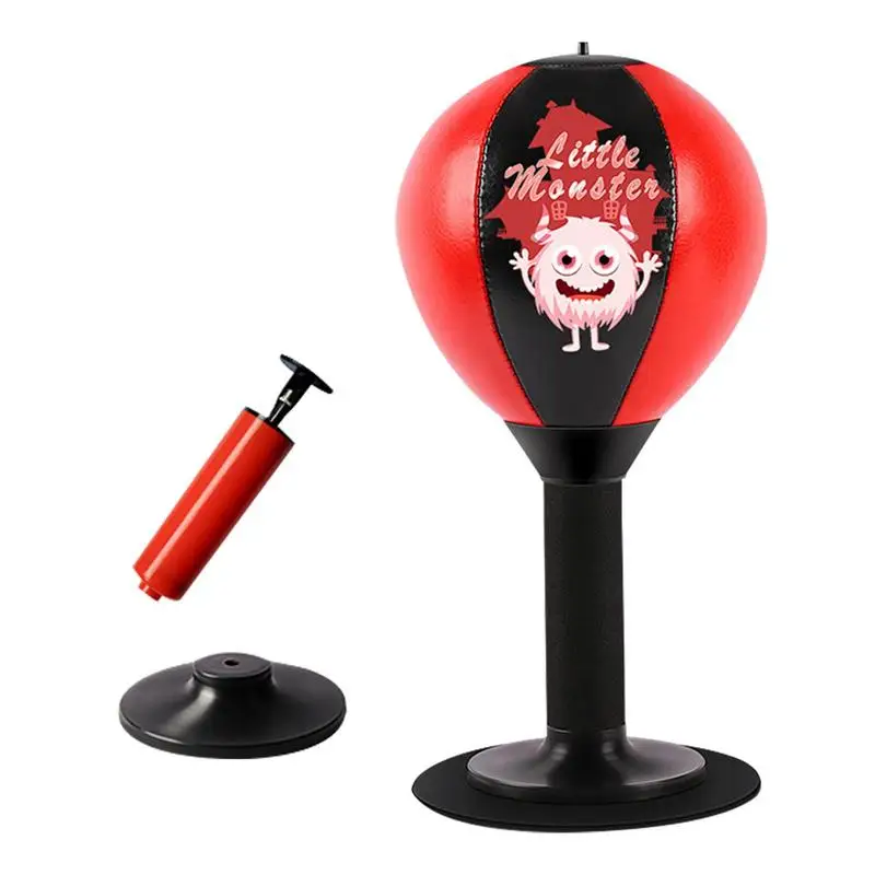 Stand Boxing Punch Ball Speed Punch Desktop Punching Bag Ball Attrezzatura Per L'Allenamento Di Reazione Da Tavolo Per Il Rilascio Di Emozioni Indoor