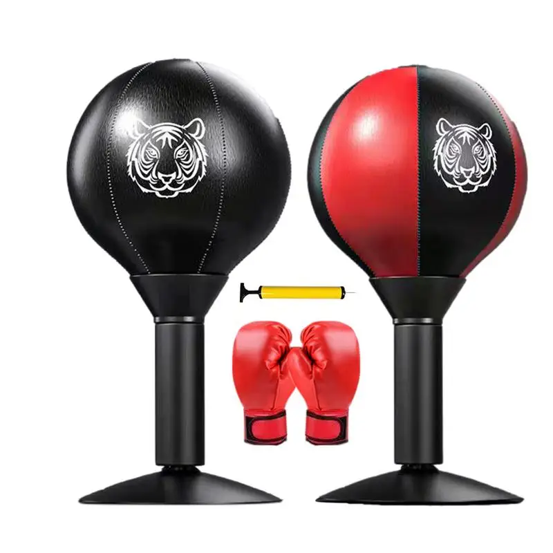 Sacco Da Boxe Da Tavolo Antistress Buster Desk Boxing Ball Con Ventosa Bambini Adulti Table Boxing Punch Ball Giocattoli Antistress