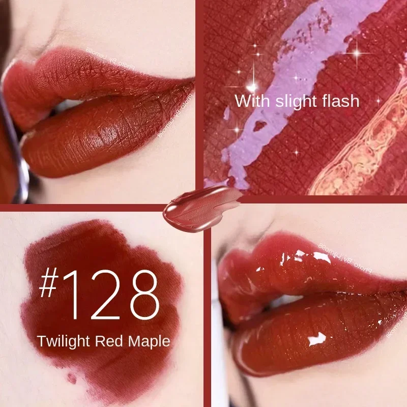 Kiko Make Up Oil Lip Glaze Rossetti Non Sbiaditi Trucco Gloss Milk Tea Bean Paste Specchio Trasparente Lip Gloss All'Ingrosso