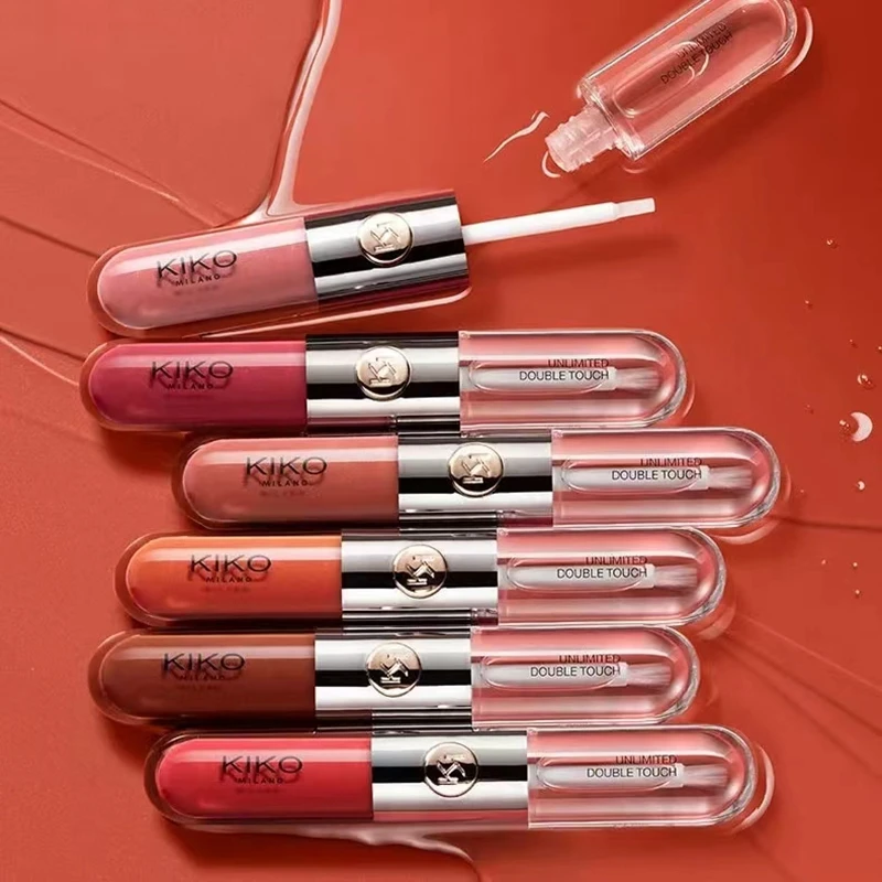 Kiko Lip Treatment Lip Oil Lip Glaze Rossetti Non Sbiaditi Trucco Gloss Milk Tea Bean Paste Trasparente Lip Color Lip Balm