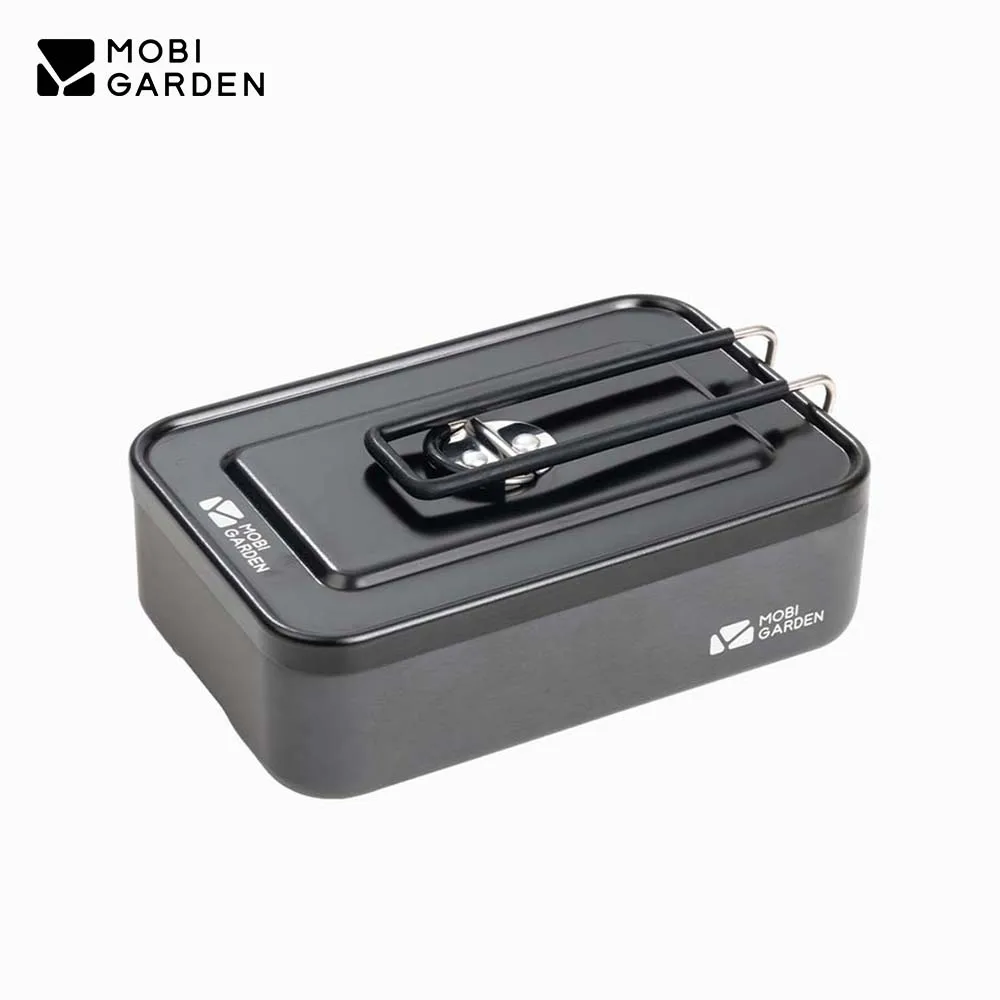 Mobi Garden Lunch Box In Lega Di Alluminio Scatola Da Picnic In Acciaio Ourdoor Dinner Pail Travel Camping Food Containe Storage Stoviglie