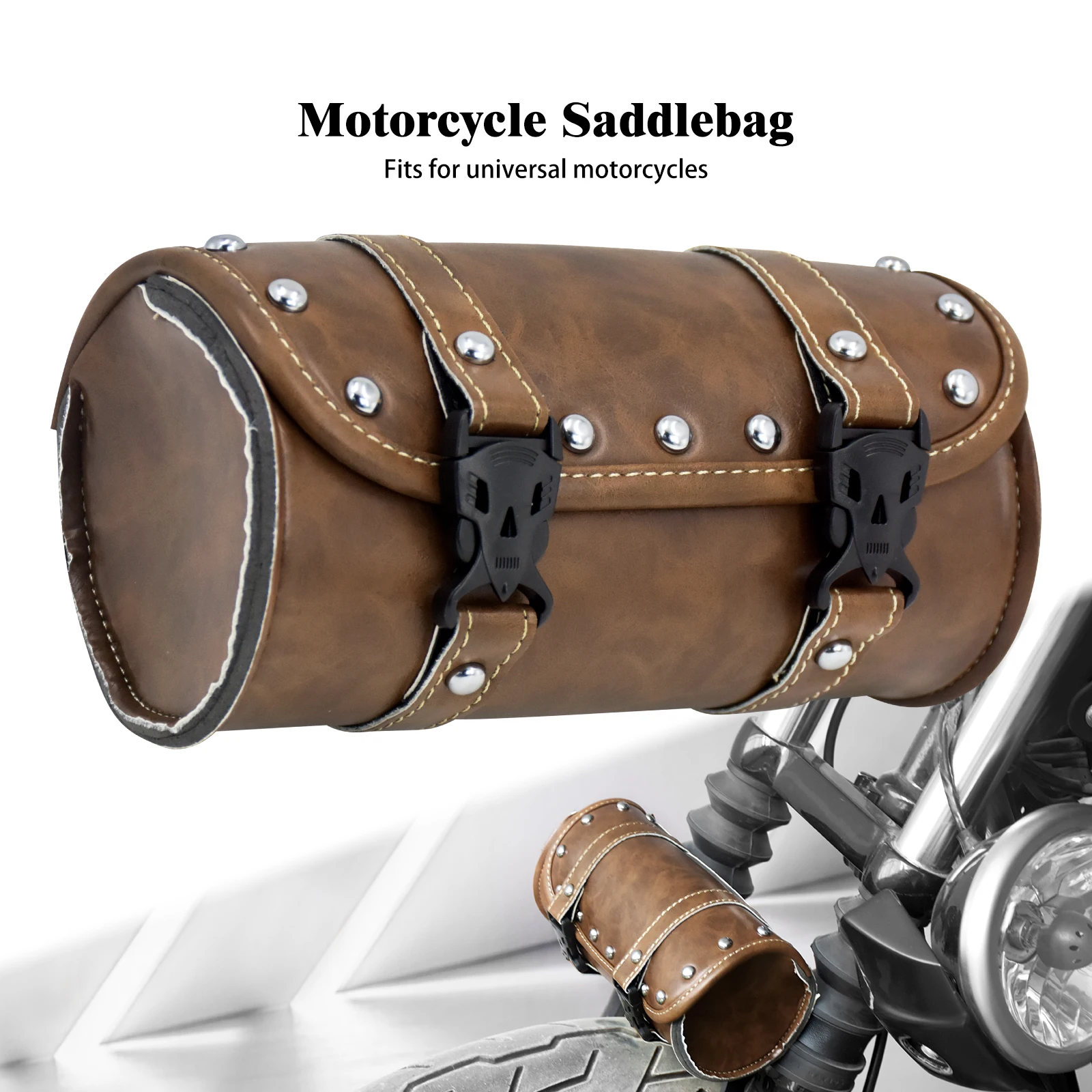 Borse Laterali Per Moto Attrezzi Laterali Coda Bagagli Pu Manubrio In Pelle Sissy Bar Bag Per Harley Sportster Bobber Cruiser Softail Dyna