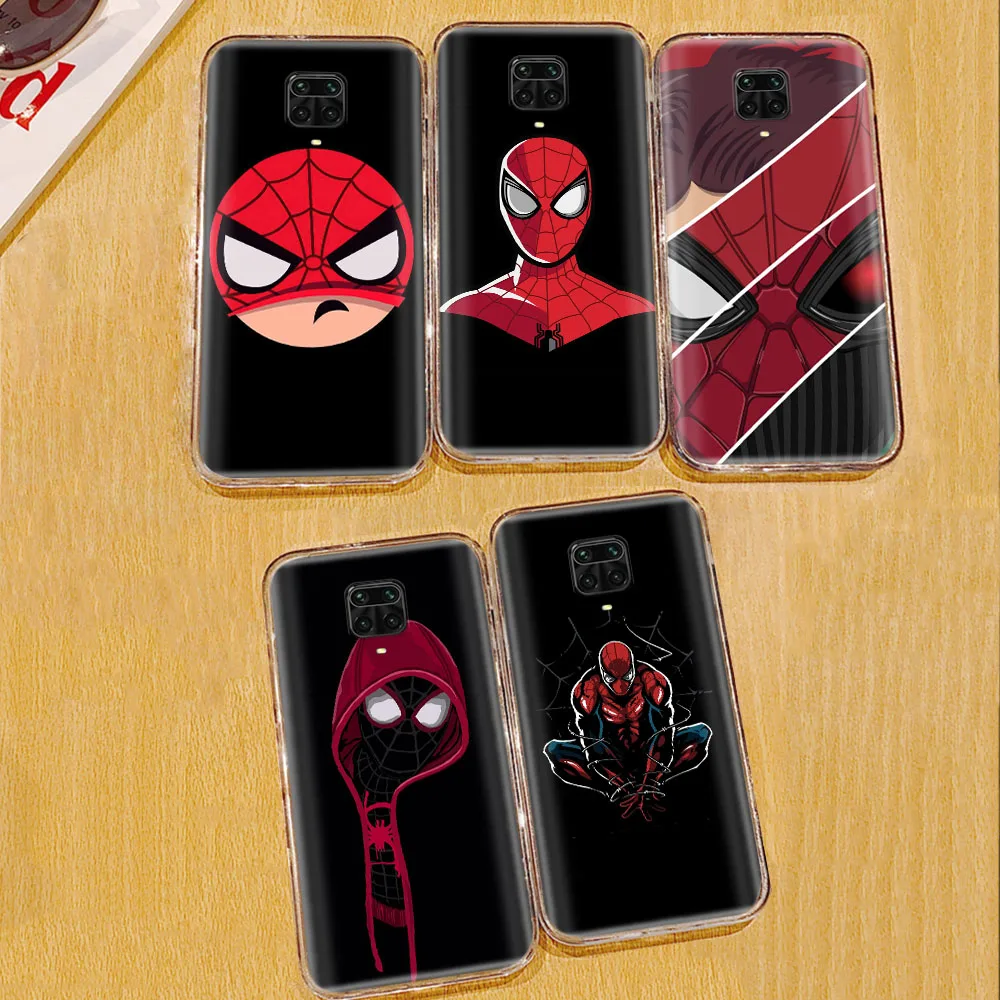 Custodia Trasparente Per Lg K61 K71 K52 K42 K92 K62 Q61 Q52 Q60 V60 Thinq5 G8 G8X Thinq Velvet Stylo 6 V40 V50 Max Spider-Man