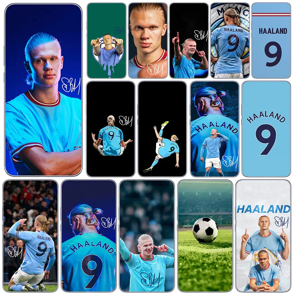 King Soccer Star H-Haalands Superstar No 9 Custodia Per Motorola Moto One G8 G7 Play Action Fusion Plus Power Vision Zoom Hyper