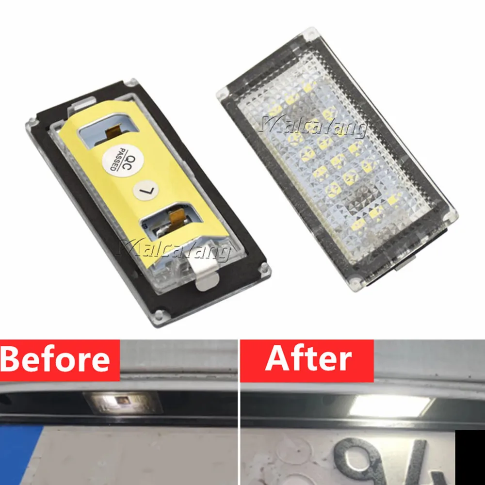 Per Bmw E46 Led Luce Targa Auto Smd Led Lampada Luce Targa Per Bmw Serie 3 325I 328I 318 320 E46 2D M3 Lifting