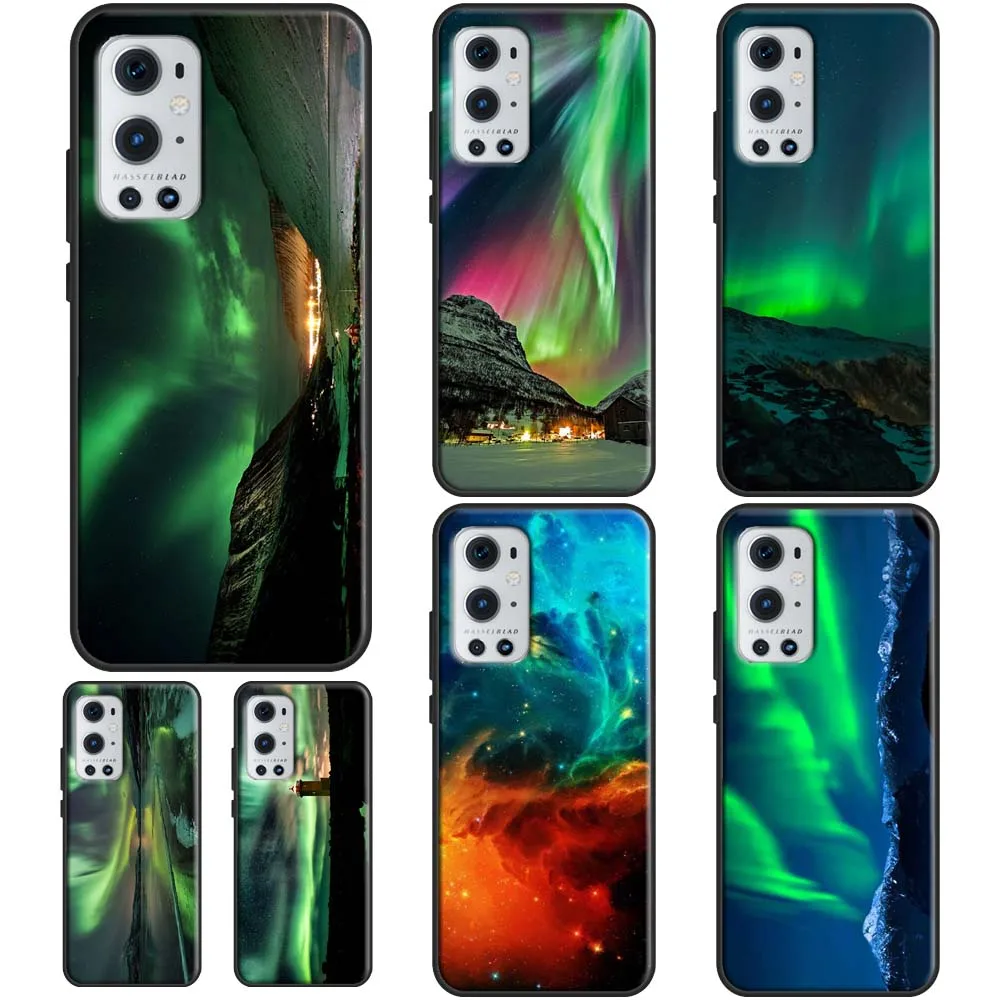 North Lights Sky Per Realme 8 Pro 8I C21 Gt Master Gt Neo 2 Custodia Per Oneplus 8T 9R 9 Pro Nord2 Phone Coque