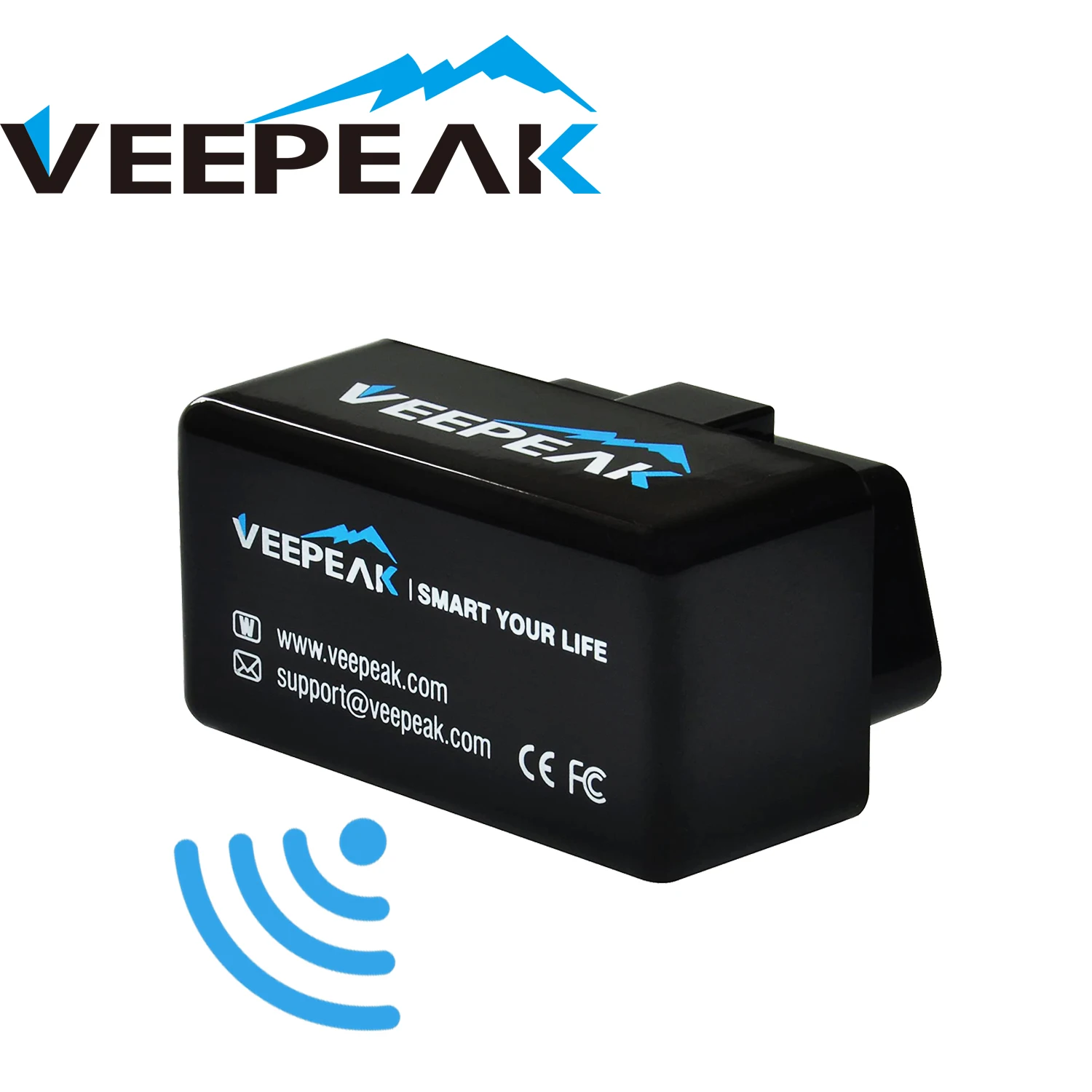 Veepeak Mini Wifi Obd2 Scanner Per Ios E Android, Auto Obd Ii Controllare La Luce Del Motore Lettore Di Codice Diagnostico Strumento Di Scansione Copp