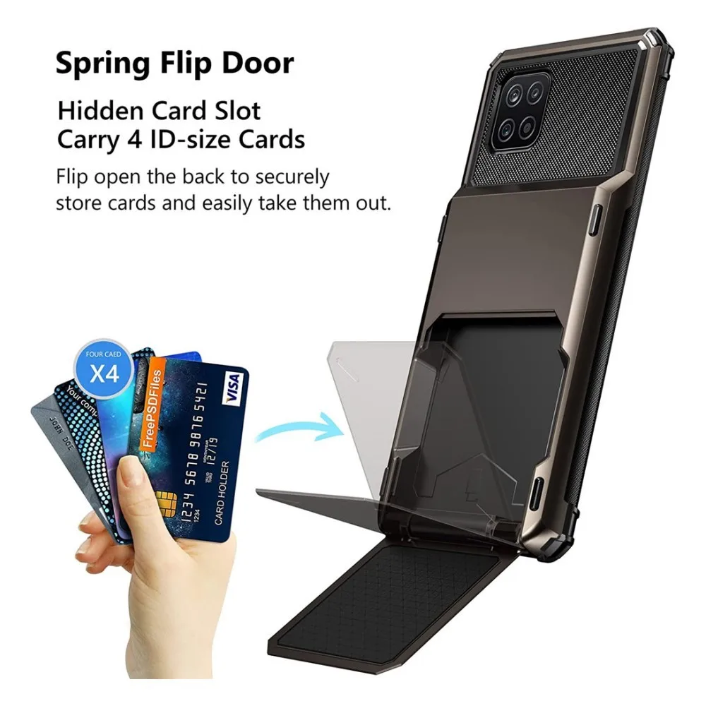 Per Samsung Galaxy A22 5G Custodia Con Portafoglio Porta Carte Di Credito Nascosta Per A22S A22 S A 22 S 22 S 2021 Funda Coque Samsung A22