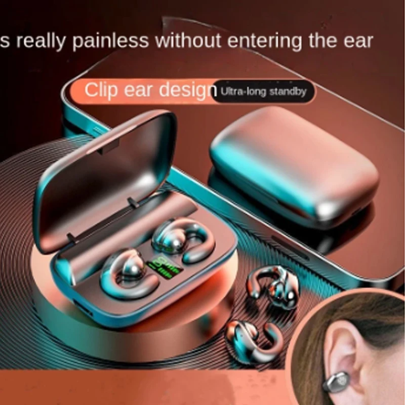 Cuffie A Conduzione Ossea Tws Wireless Bluetooth 5.3 Per Sony Xperia Xz3 Xiaomi Poco F4 Gt Redmi Note 9 Pro Max Realme V3 Xiao