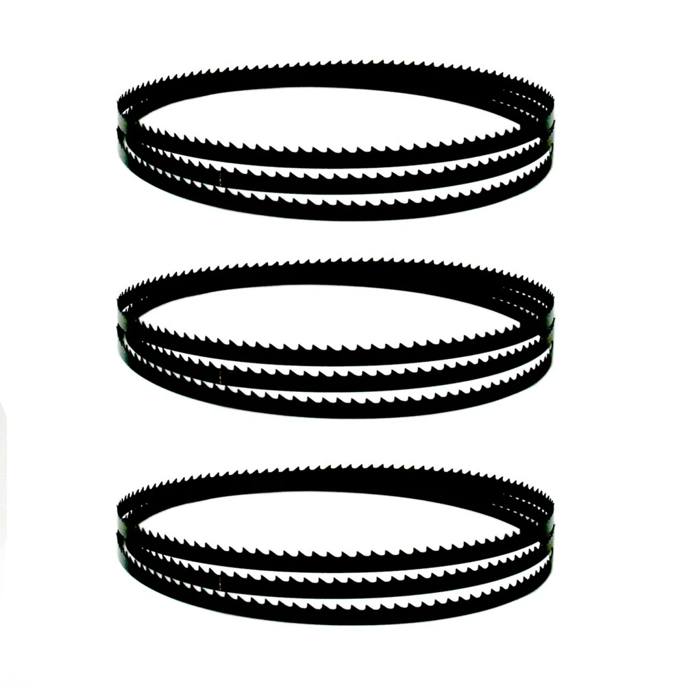 1490 Millimetri/ (6Mm,10Mm,12Mm) / 0.36 Millimetri/ (4 T, 6 T, 14 T) Sega A Nastro Lama Per Sega A Nastro Basa 1 Scheppach 3Pcs