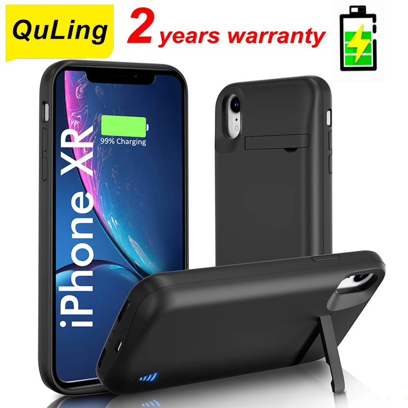 10000Mah Xr Per Iphone Xr Custodia Per Caricabatterie Power Bank Power Case Per Iphone Xr Custodie Per Batterie Cover Per Telefono