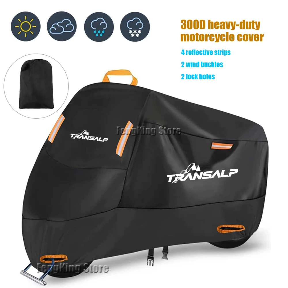 Copertura Per Moto Coperture Protettive Uv Antipolvere Antipioggia Per Esterni Per Honda Xl750 Transalp 750