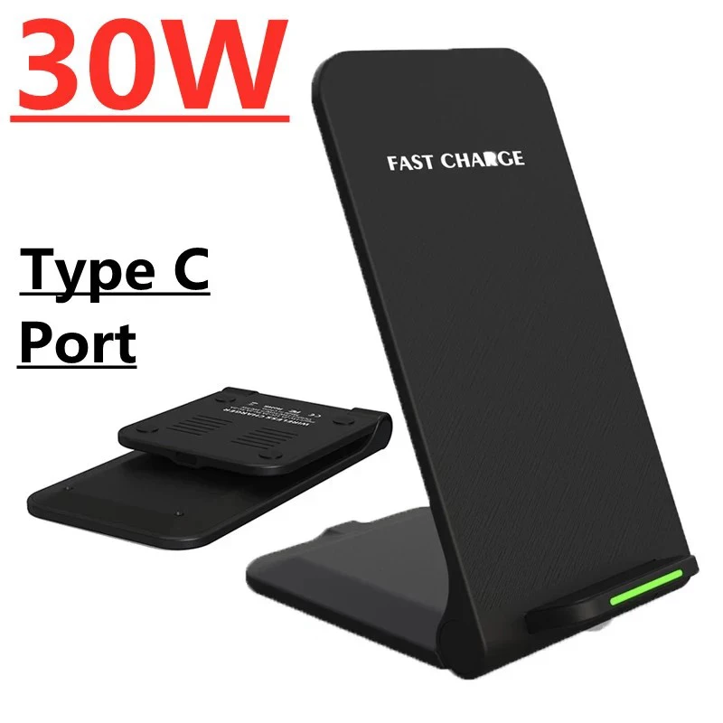 Caricabatterie Wireless Qi Veloce Da 30W Per Oneplus 10 Pro/9 Pro/8 Pro Pad Di Ricarica Wireless Per Telefono