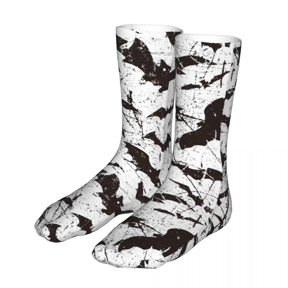 Halloween Bats Socks Men Women Polyester Fashion Socks Crazy Spring Summer Autumn Winter Socks Gift