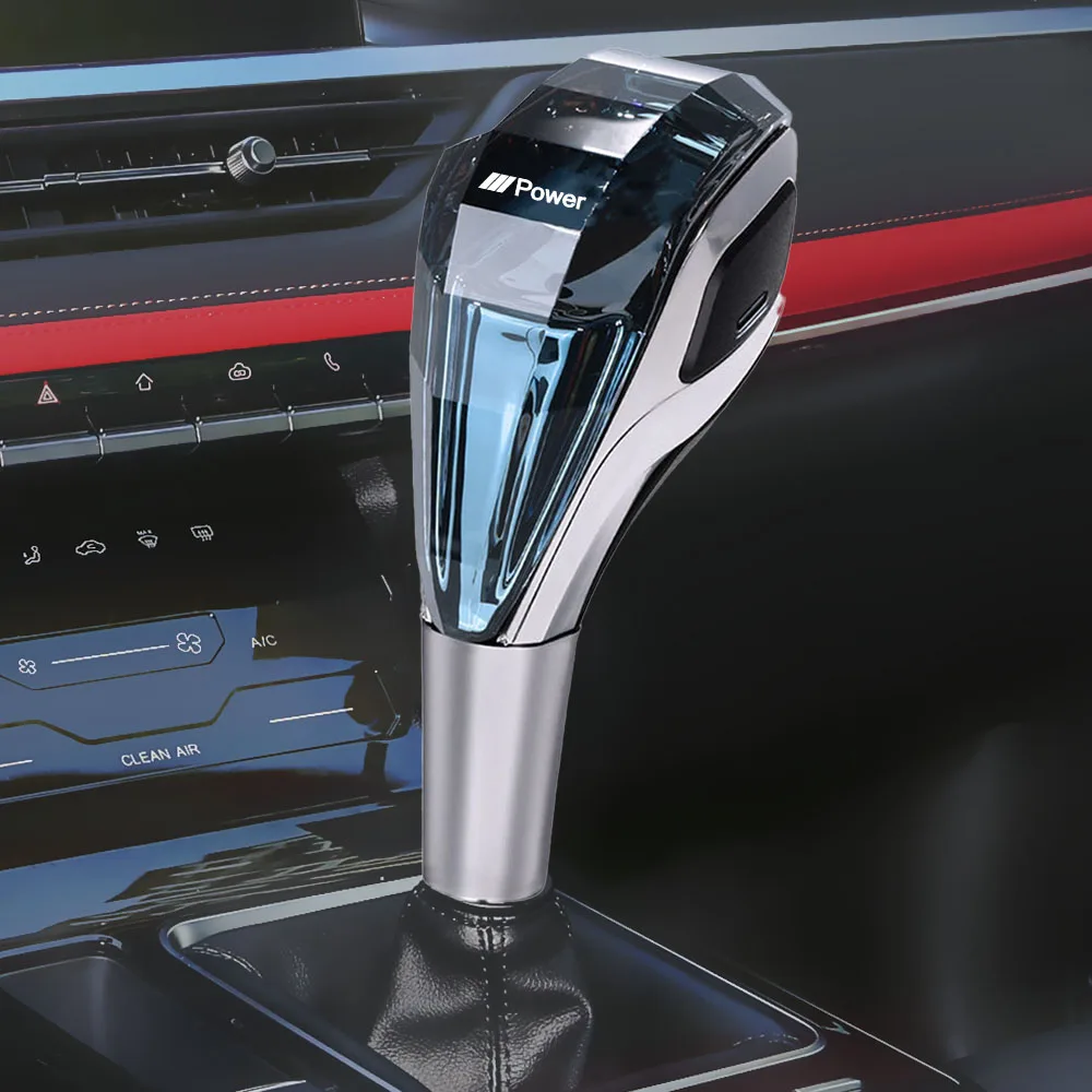 Testa Del Cambio Della Manopola Del Cambio Della Maniglia In Cristallo Universale Per Auto Con Led Per Bmw I Z Series I3 I3S I4 I8 Ix3 I3S I4 Ix I7 Z3