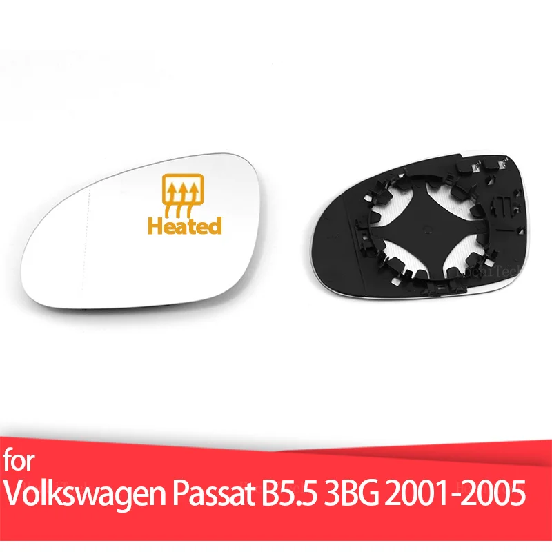 Lato Passeggero Conducente Riscaldato In Vetro Specchietto Retrovisore Sinistro Destro Per Sostituzione Volkswagen Passat B5.5 3Bg 2001-2005