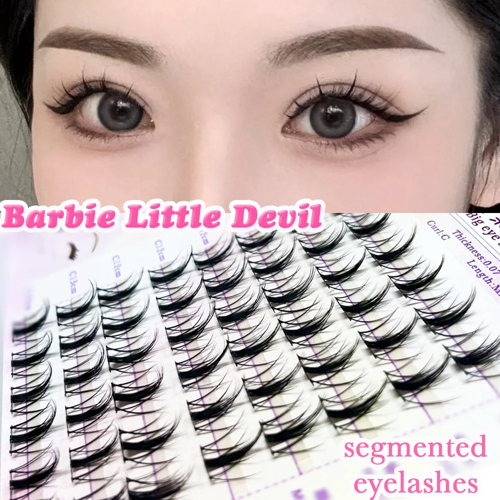 Big Eye Secret Mink Lashes Bulk Faux Con Scatola Personalizzata Wispy Natural Mink Lashes Pack Short Wholesales Natural False Eyelashes