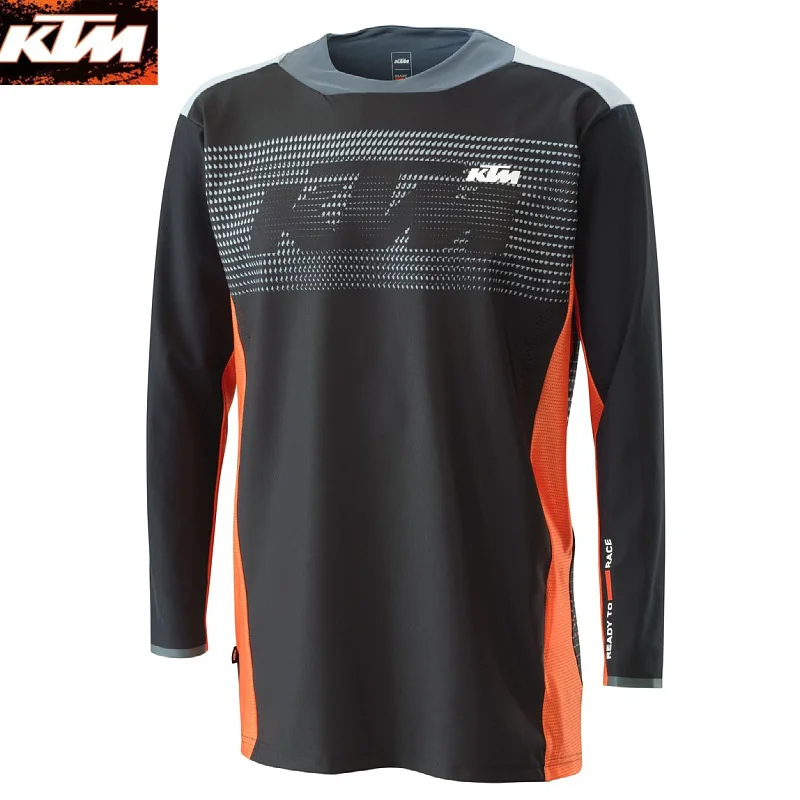 2023 Moto Downhill Felpa Ktm Mtb Mountain Bike Downhill Shirt Motocross Felpa Cross Country Bike Enduro Dh
